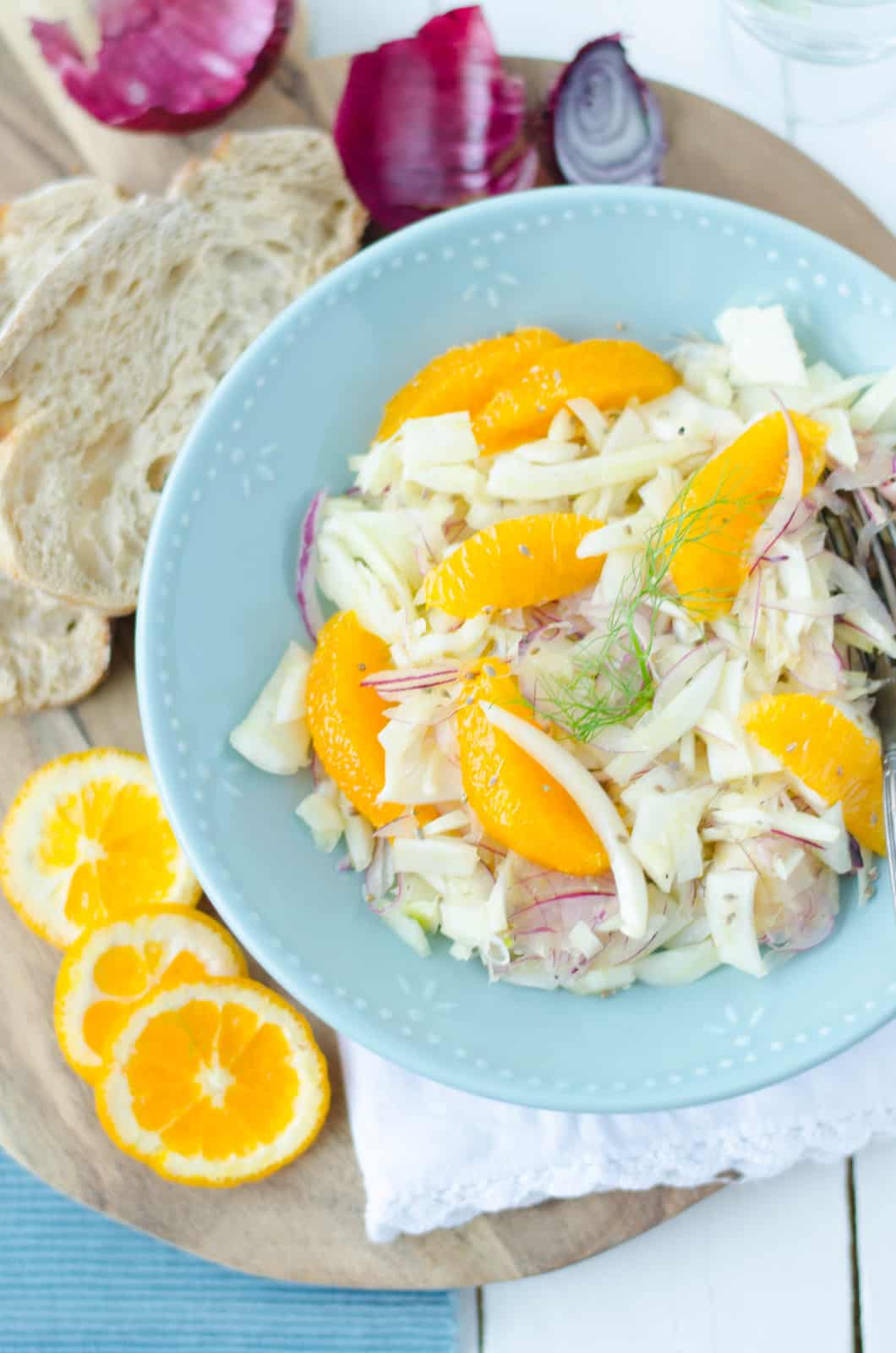 Salade de fenouil à l'orange &amp; à l'anis vert